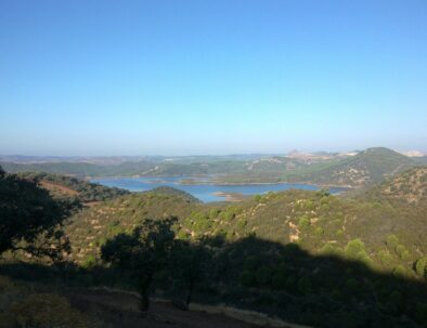 finca los caleros vista del pantano